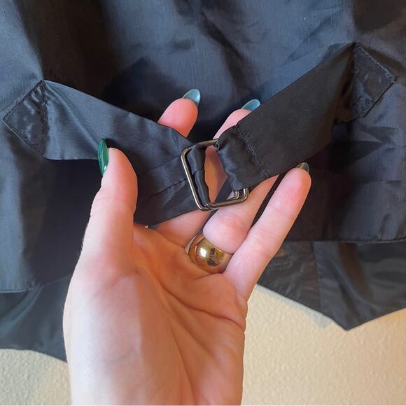 90s Wilsons Leather Classic Black 100% Leather Vest size Large EUC - Picture 12 of 15